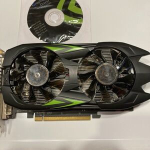 NVIDIA Black and Green Graphics Card